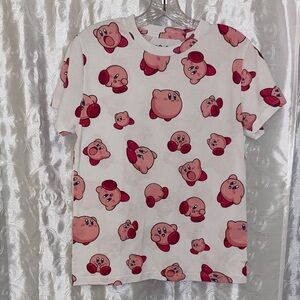 Nintendo Kirby AOP Graphic T-Shirt Youth Size XL (14-16) 🔥 YB6